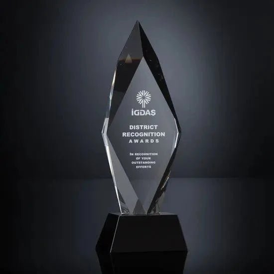 Premium Glass Trophy Awards - Crystal House