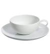 DOMO WHITE BREAKFAST CUP & SAUCER