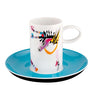 TCHAIKOVSKY SET 4 COFFEE CUPS & SAUCERS