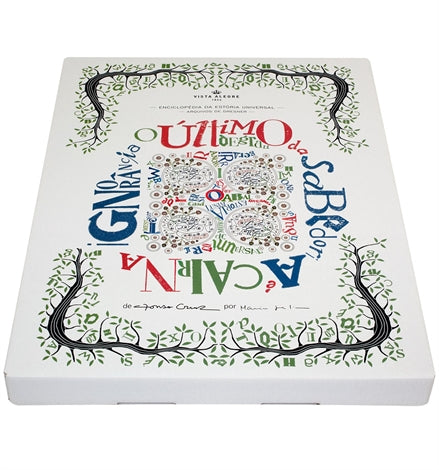 Vista Alegre Enc Estoria Universa Tray with Book - Personalized Housewarming Present