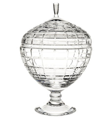 Vista Alegre Majestic Crystal Large Candy Box - Classic Lidded Decorative Vessel
