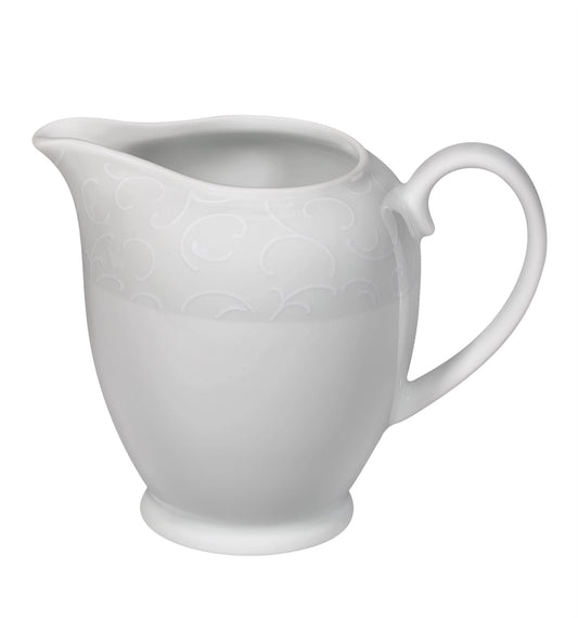 Vista Alegre Arabesco Fine Porcelain Milk Jug - Classic Table Creamer & Elegant Coffee Service