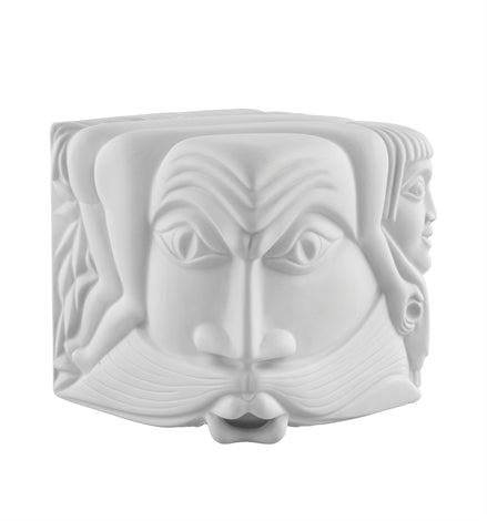 Vista Alegre Gargulas The Old The Young and Death Sculpture - Handcrafted Fine Porcelain Art