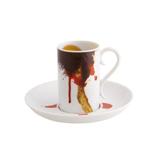 Vista Alegre Cha Cafe e Etc Coffee Set with Book - Custom Engraved Wedding Present