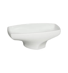 Vista Alegre Spiral White Porcelain Small Bowl - Contemporary Tableware Accent