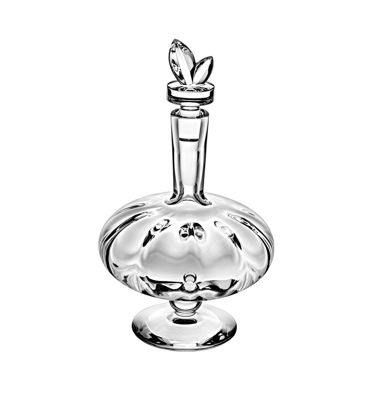 Vista Alegre Blue Ming Crystal Case with Wine Decanter - Modern Luxury Spirits Vessel