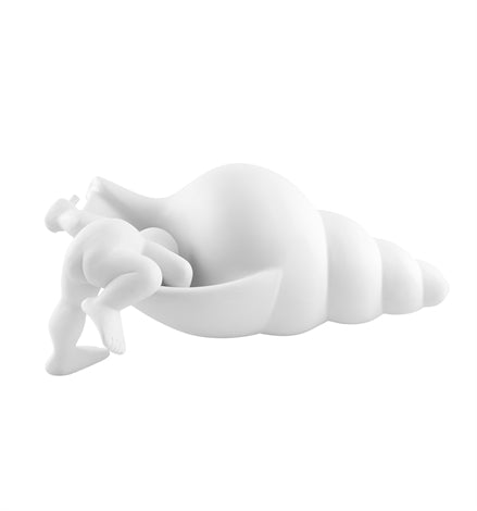 Vista Alegre The New Tenant O Novo Inquilino Sculpture - Handcrafted Fine Porcelain Art