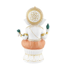 Vista Alegre Lord Ganesha Sculpture - Custom Engraved Spiritual Art Gift