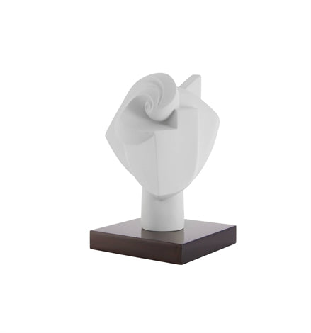 Vista Alegre O Ninho The Nest Sculpture - Handcrafted Biscuit Porcelain Accent