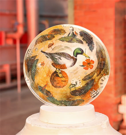 Vista Alegre Calendario 2024 Calendar Plate - Custom Engraved Art Gift