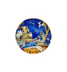Vista Alegre Natal 2024 Christmas Plate - Handcrafted Fine Porcelain Art
