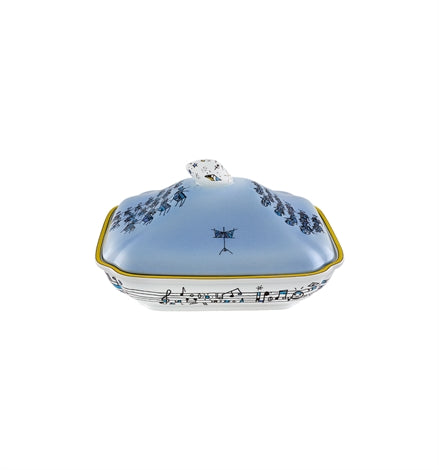 Vista Alegre Valsa Alegre Covered Dish - Custom Engraved Limited Edition Art Gift