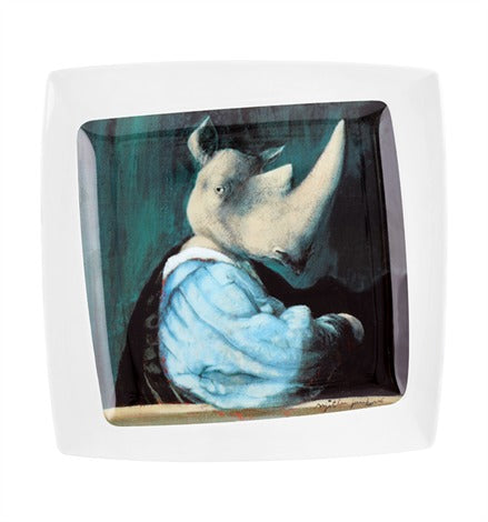 Vista Alegre 2i Ilustradores Internacionais Plate Svjetlan Junakovic - Custom Engraved Limited Edition Art Gift