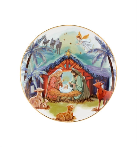 Vista Alegre Natal 2026 Christmas Plate - Custom Anniversary & Housewarming Gift