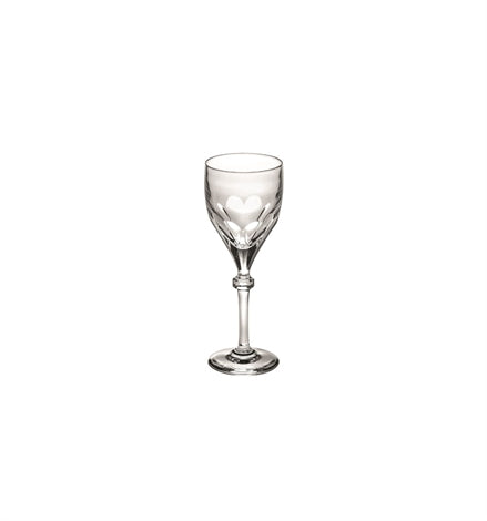 Vista Alegre Herança Clear Water Goblet - Fine Crystal Stemware - Luxury Housewarming Wedding Gift
