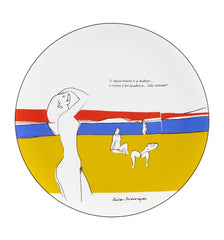 Vista Alegre Niemeyer Land of Eden Charger Plate - Decorative Porcelain
