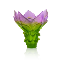 Large Vase - Jardin de Lotus Daum