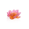 Amber Pink Décorative Flower - Jardin de Lotus Daum