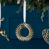 WREATH GOLDEN ORNAMENT