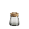 Bruk Gray Jar Small with Cork Lid