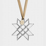 2023 Christmas Star Ornament: Handcrafted Crystal Paper Star | Annual Keepsake Collection Orrefors