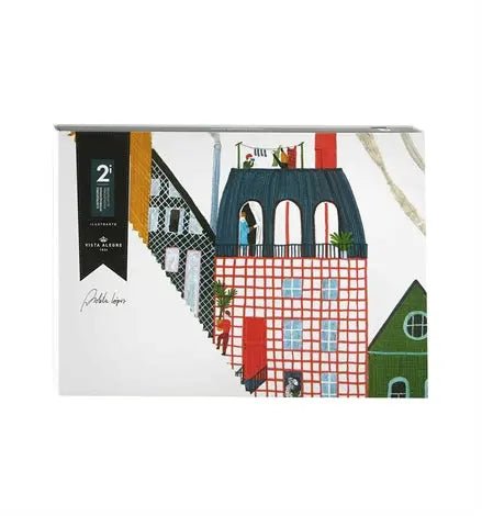 2I - ILUSTRADORES INTERNACIONAIS RECTANGULAR PLATE VIOLETA LÃ“PIZ Vista Alegre