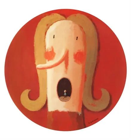 2I - ILUSTRADORES INTERNACIONAIS ROUND PLATE FRÉDÉRIQUE BERTRAND Vista Alegre