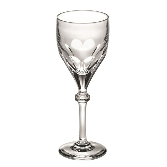 Vista Alegre Herança Clear Crystal Water Goblet - Classic Luxury Stemware For Dining And Gifts