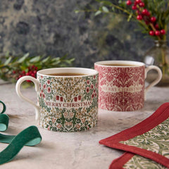 Spode Morris & Co. Bluebell Blackthorn Mug Set – Luxury Christmas Gift
