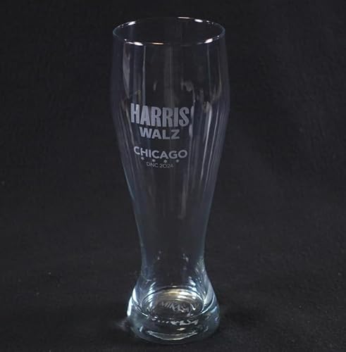 Harris-Walz 2024 DNC Pilsner Beer Glass