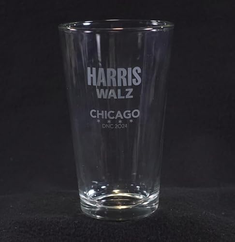 Harris-Walz 2024 Water Glass – DNC Chicago Edition