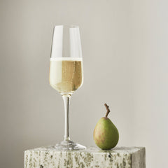 Orrefors Pulse Champagne Glasses Set of 2 – Fine Crystal Stemware