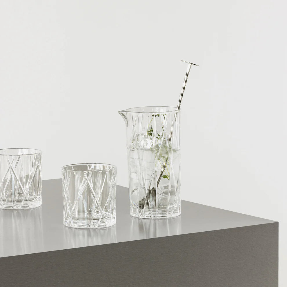 Orrefors City Double Old Fashioned Glass Set of 4 – Luxury Crystal Gifts Orrefors