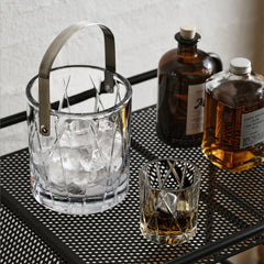 Orrefors City Whiskey Tumblers Set of 2 – Modern Geometric Barware Orrefors