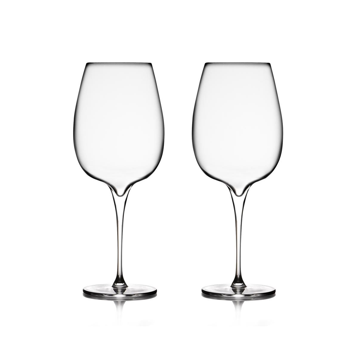 Nambe Vie Cabernet Glasses Set of 2 – Luxury Wedding Gift Ideas Nambé