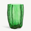 Crackle Green Vase XL