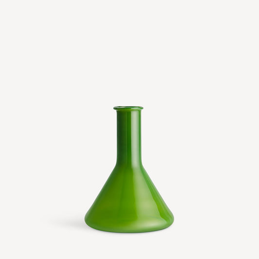Kosta Boda Lab Measuring Flask Vase Green - Custom Engraved Home Accent