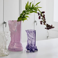 Kosta Boda Rocky Baroque Vase Violet Small - Custom Engraved Wedding Present