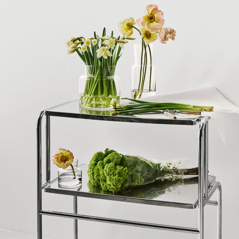 Meadow Vase Clear Wide