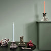 Rocky Baroque Candlestick Glossy Glaze Medium