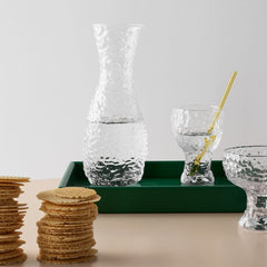 Kosta Boda Moss Carafe Clear - Personalized Housewarming Keepsake