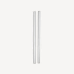 Kosta Boda Sipsavor Clear Glass Straw Set of 2 - Custom Engraved VIP & Celebration Keepsake