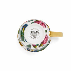 Spode Creatures of Curiosity White Floral Mug – Premium Luxury Birthday Gift