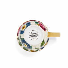 Spode Creatures of Curiosity Cream Floral Mug – Premium Luxury Birthday Gift