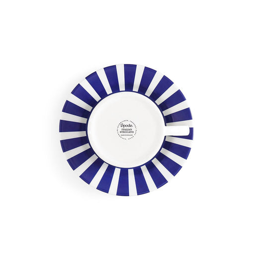 Spode Steccato Narrow Teacup & Saucer – Premium British Fine Earthenware