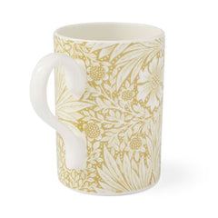 Spode Morris & Co. Marigold Mug – Historic Golden Floral English Coffee Cup Spode