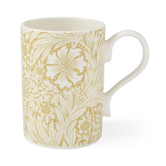 Spode Morris & Co. Marigold Mug – Historic Golden Floral English Coffee Cup Spode