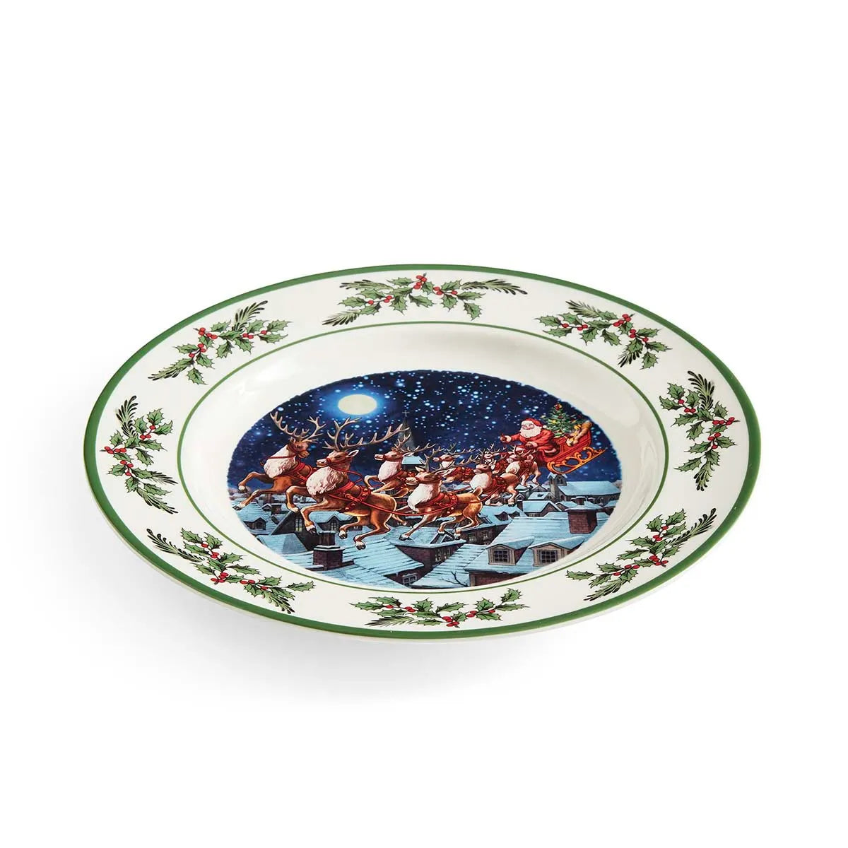 Spode Christmas Tree 2025 Annual 10" Santa Plate – Luxury Holiday Gift Spode