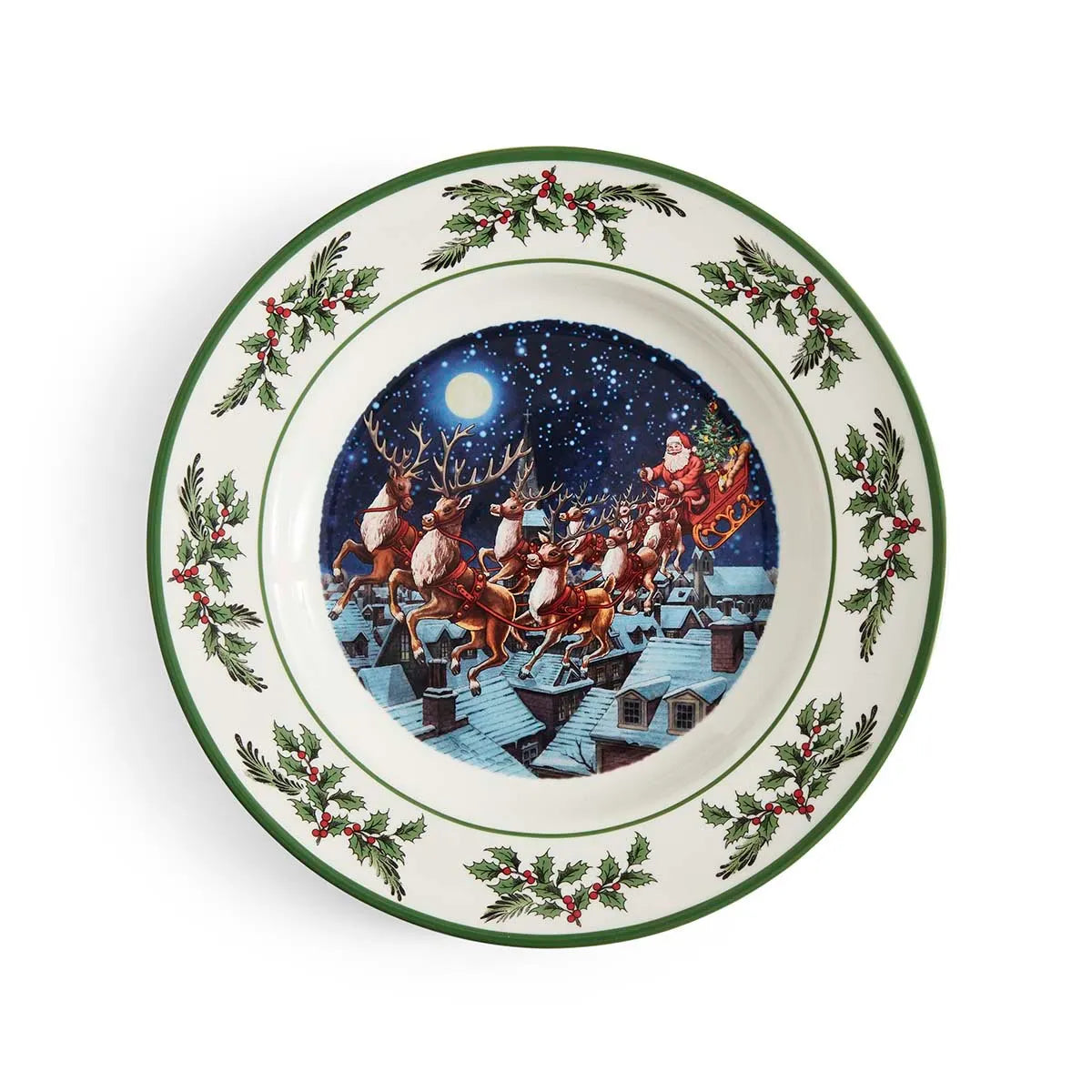 Spode Christmas Tree 2025 Annual 10" Santa Plate – Luxury Holiday Gift Spode