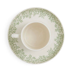 Spode Morris & Co. Espresso Cups & Saucers – Set of 4 English Heritage Coffee Cups Spode